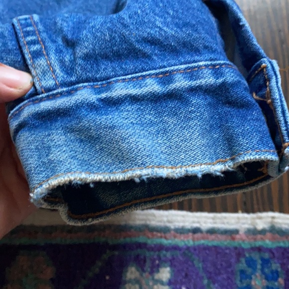 Vintage Wrangler Blanket lined denim trucker jacket mens XL prob size 42 - Picture 7 of 9